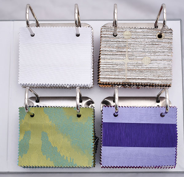 Colour Fabric Swatch Cards